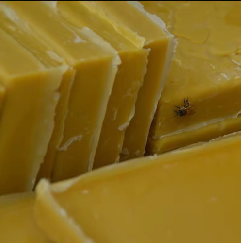 Beeswax slab block bulk - /,
