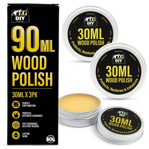 3pk natural beeswax wood - natural,