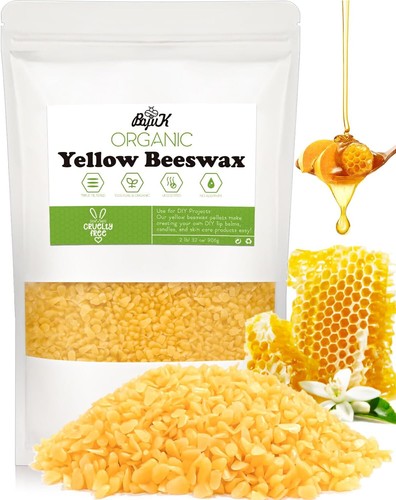 Bajuk organic yellow beeswax - bajuk,