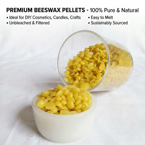 100 pure beeswax pellets - beeswax,