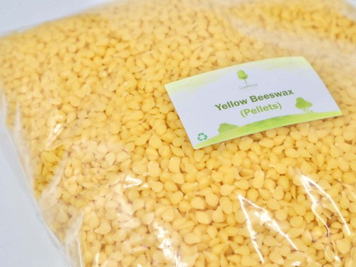 Beeswax 1kg yellow - beeswax,