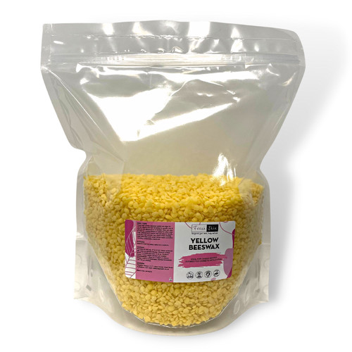 Yellow beeswax pellets - beeswax,