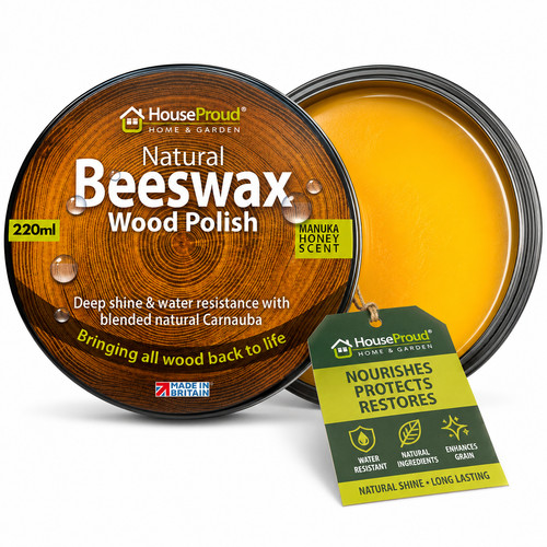 Beeswax furniture polish 220ml - beeswax,