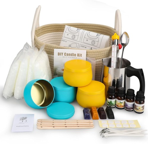 Aromatherapy candle making - candle,