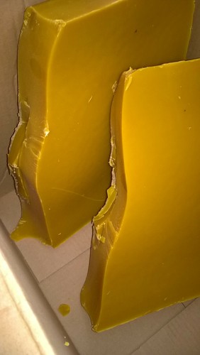 Beeswax block slab - beeswax, block/slab