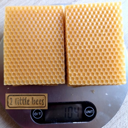 Beeswax sheets off cuts melts - beeswax,