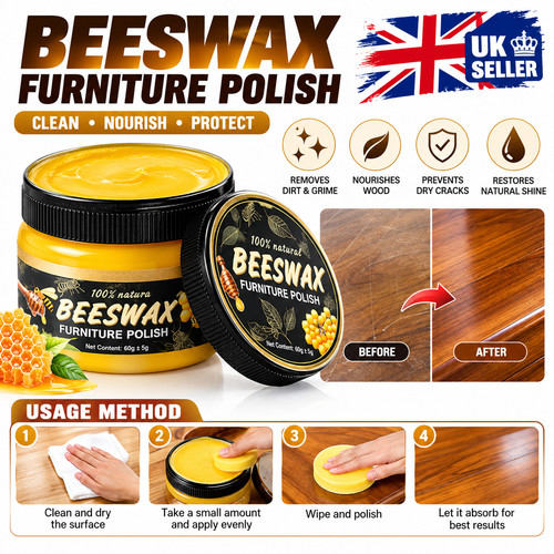 Natural beeswax furniture - natural,