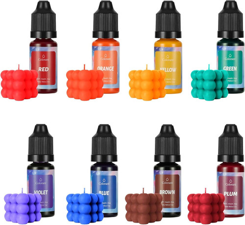 Candle dye colours liquid - colours,