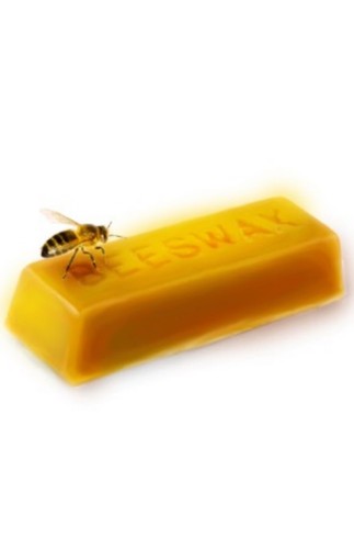 Yellow beeswax blocks - blocks, 100%