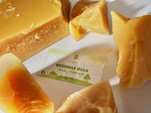 Locally filtered beeswax - locally,